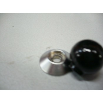 bouton noir boule Ø 25 mm...