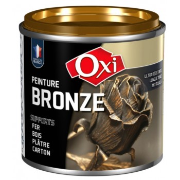 Peinture antirouille à effet métal Bronze satiné tous supports 60ML OXI 3285820001247