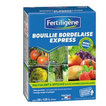 Bouillie bordelaise fongicide polyvalent biologique anti maladie 500gr FERTILIGENE 3121970167931