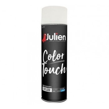 Aérosol peinture blanc mat 600ml multi supports color touch JULIEN 3256615400026