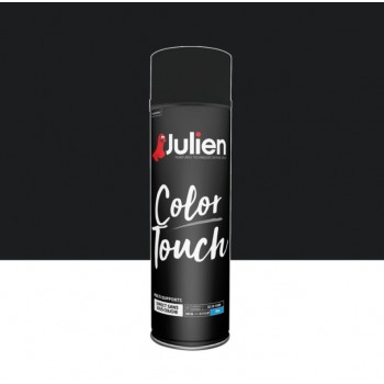Aérosol peinture noir mat 600ml multi supports color touch JULIEN 3256615400040