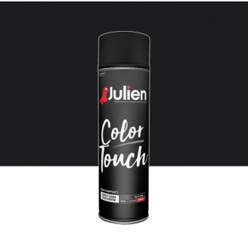 Aérosol peinture noir brillant 600ML color touch JULIEN 3256615400033