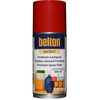 Aérosol peinture déco intérieur extérieur Rouge PERFECT PREMIUM BELTON 4015962734104