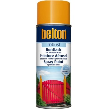 Aérosol peinture epoxy Abricot brillant ultra résistante ROBUST BELTON 4015962815377