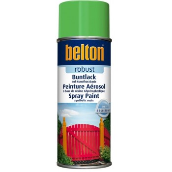 Aérosol peinture epoxy Vert pomme brillant ultra résistante ROBUST BELTON 4015962815216