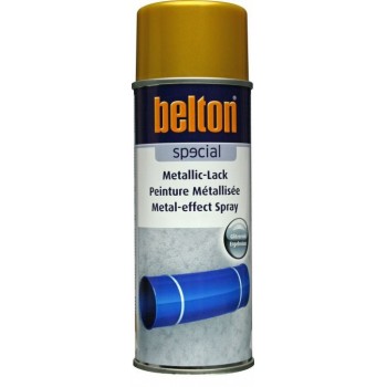 Aérosol peinture multi supports or métallisé brillant 400ml BELTON 4015962830554