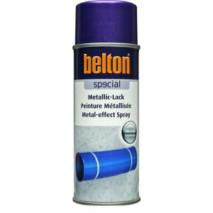 Aérosol peinture multi supports violet métallisé brillant 400ml BELTON 4015962830547