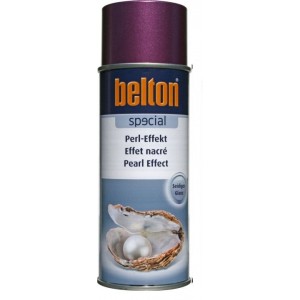 Aérosol peinture multi supports violet améthyste effet nacre brillant 400ml BELTON 4015962831117