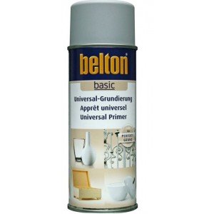 Aérosol peinture gris sous couche universelle apprêt BELTON 4015962835016