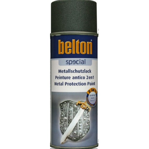 Aérosol peinture finition protection anticorrosion gris anthracite 400ml BELTON 4015962835559