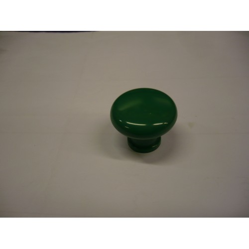 bouton en plastique vert Ø 32 avec vis pour meuble tiroir 3297867100975