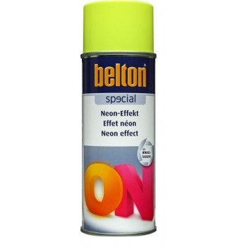 Aérosol peinture fluorescente jaune fluo 400ml BELTON 4015962832534