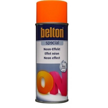 Aérosol peinture fluorescente orange fluo 400ml BELTON 4015962832527
