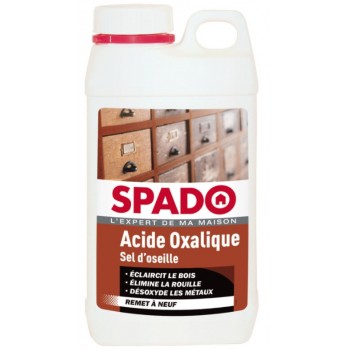 Acide oxalique sel d'oseille éclaircisseur bois 750Gr SPADO 3172358367009