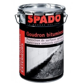 Goudron bitumineux protection matériaux surfaces enterrées 4L SPADO 3172358310029