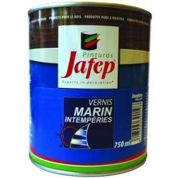 Vernis marin incolore brillant bois extérieur 0.75L JAFEP 8423005038892