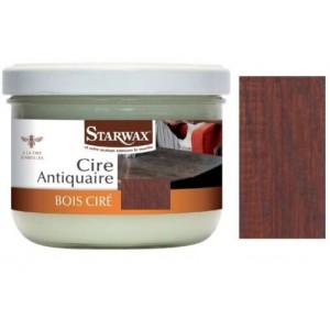 Cire antiquaire pâte spécial bois Teinte Chêne rustique STARWAX 3365000000564