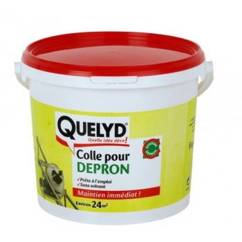Colle pâte pour collage Dépron matériaux isolants 6KG QUELYD 3144350053068