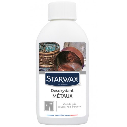 Décapant désoxydant métaux rouille ver de gris STARWAX