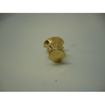 bouton médicis en métal doré 30 mm + vis pour meubles tiroirs 3297866175172