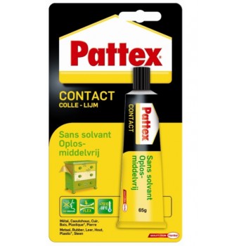 Colle contact sans solvant liquide 65ML assemblage placage tous matériaux PATTEX 4015000414821