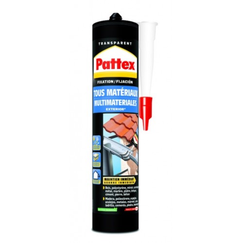 Cartouche mastic colle polymère à prise rapide - Pattex