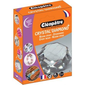 Résine epoxy loisirs 150ML Cristal diamond CLEOPATRE 3134725000780