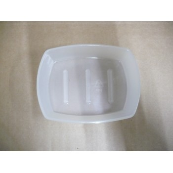 porte savon blanc en plastique lg 11 cm ou vide poche rangement de tiroir 3389975052472