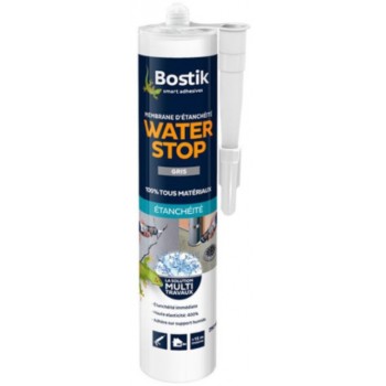 Mastic membrane étanchéité protège supports contre l'eau 290ml WATERSTOP BOSTIK 3549212466879