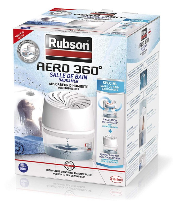 Rubson AERO 360° Recharges en tabs neutres pour absorbeur d