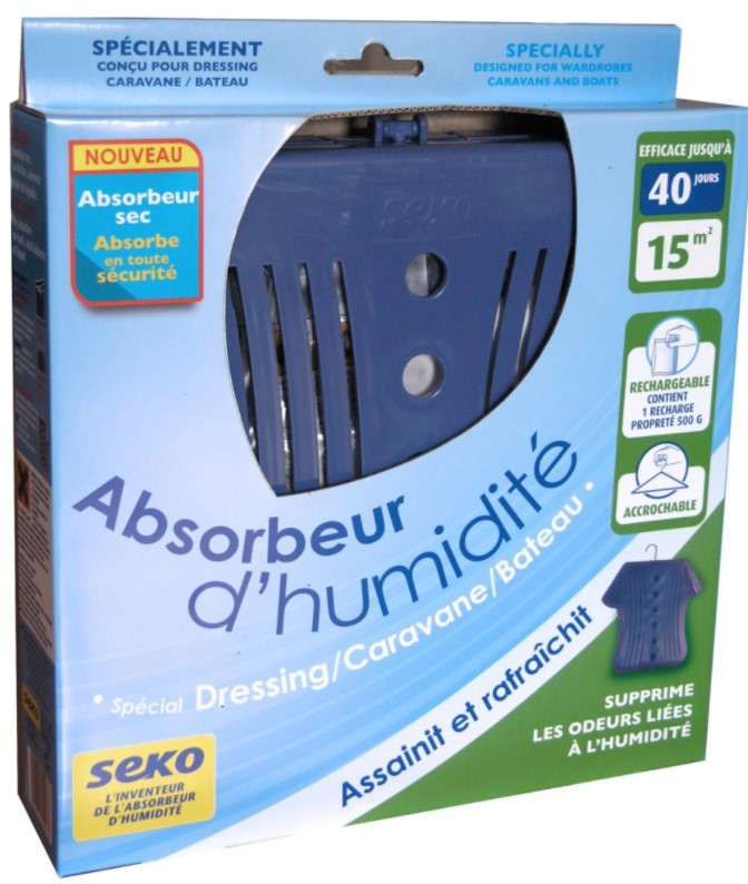 Armoire Absorbeur d'humidité 20 Pack Déshumidificateur suspendu contre l'humidité  Anti-moisissure