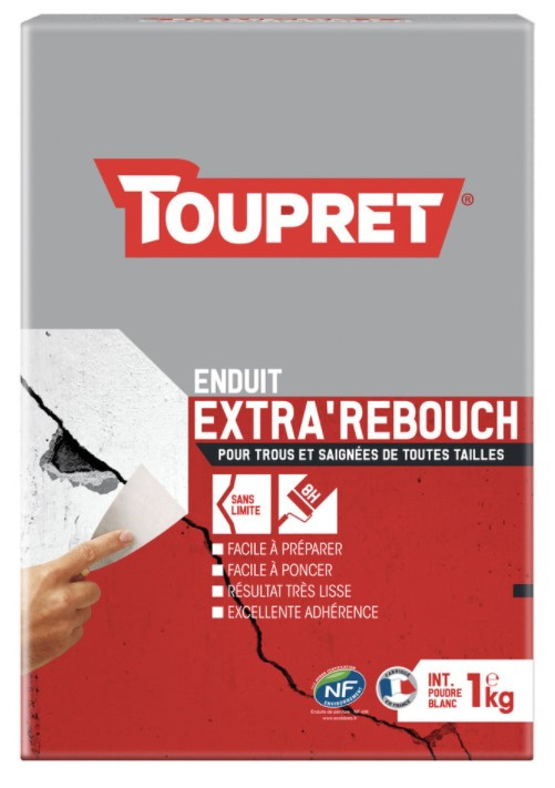 TOUPRET - Toupret Enduit de rebouchage Extra'Rebouch en pâte 1,5