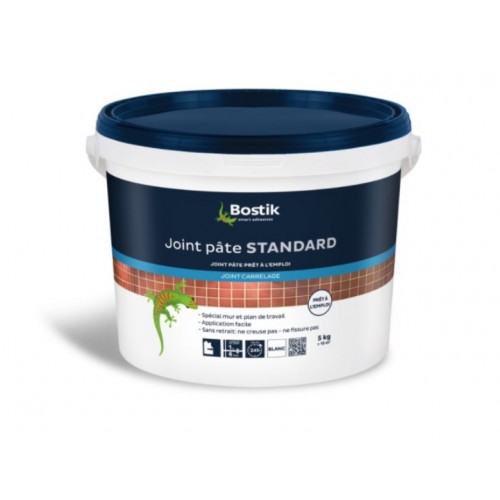 BOSTIK - Joint carrelage pâte - standard - blanc - 5 Kg 3549210025115