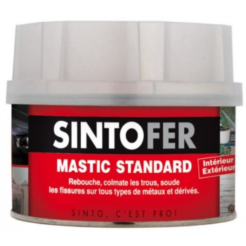 Mastic standard + durcisseur réparation rebouchage 330gr SINTOFER 3169981301005