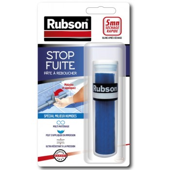 Mastic epoxy pâte à reboucher stop fuite blanc easy service RUBSON 3178040680968