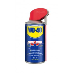 Wd40 spray double multi position dégrippant lubrifiant multifonction anti humidité 400ml 5032227334250