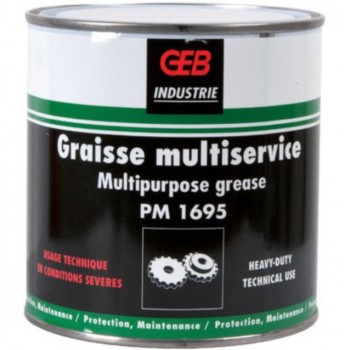 Graisse lithium multi services lubrification extrême 600gr GEB 3283986511471