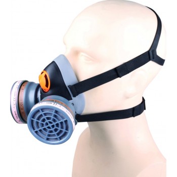 Demi masque bi filtre protection respiratoire produit chimique jupiter DELTA PLUS 3295249204181