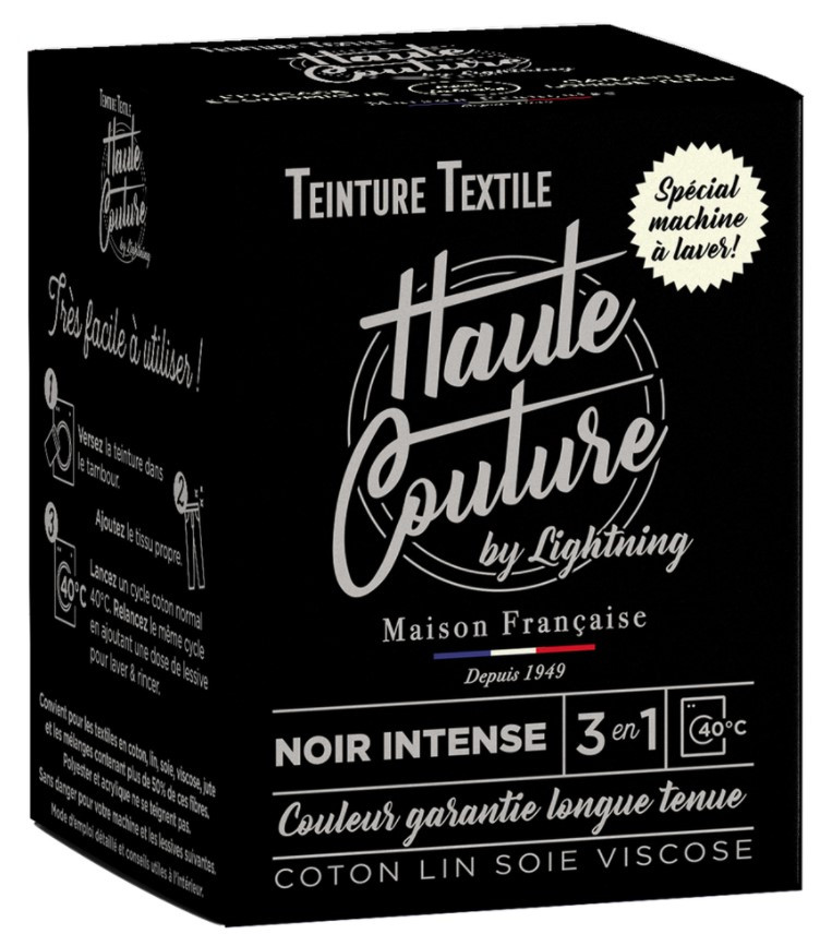 Ideal Teinture Textile Liquide 75 ml Gris Anthracite 