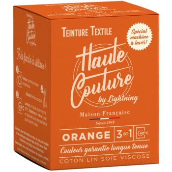 Teinture textile orange colorant + sel + fixateur HAUTE COUTURE LIGHTNING 3142980000117