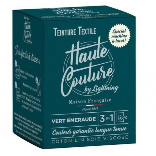 Teinture textile Haute Couture - Vert foncé