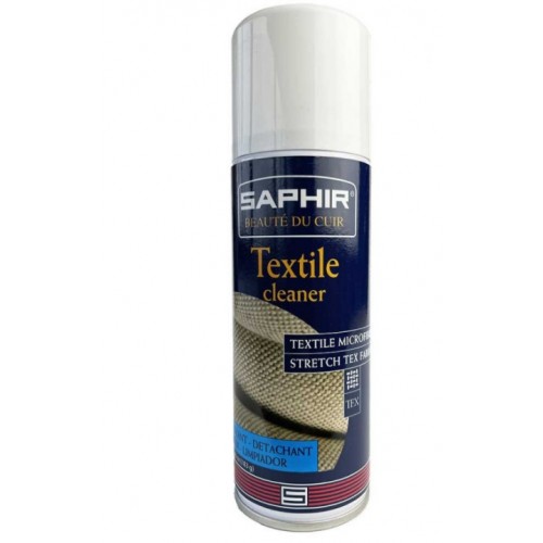 Mousse nettoyant détachant surpuissante textile microfibre stretch tex 200ml SAPHIR 3324010394001