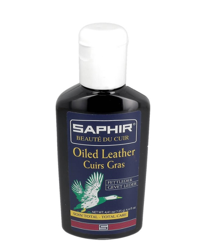 Cirage noir de la marque Saphir pour entretenir et nourrir le cuir de vos  chaussures