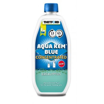 Additif sanitaire concentré eucalyptus WC chimique Aqua Kem Blue 780ml THETFORD 8710315995541