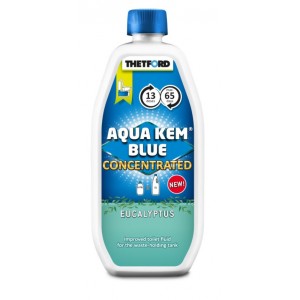 Additif sanitaire concentré eucalyptus WC chimique Aqua Kem Blue 780ml THETFORD 8710315995541