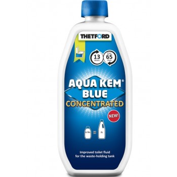 Additif sanitaire concentré neutre WC chimique Aqua Kem Blue 780ml THETFORD 8710315025828