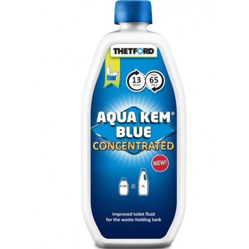 Additif sanitaire concentré neutre WC chimique Aqua Kem Blue 780ml
