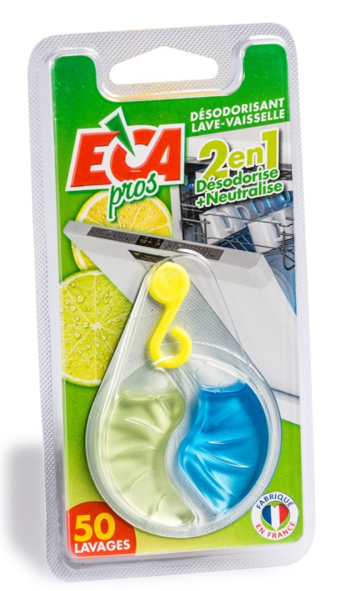Désodorisant lave vaisselle efficace 50 lavages ECA PROS