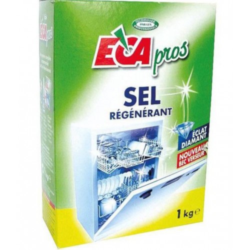 Sel régénérant lave vaisselle performance éclat diamant 1kg ECA PROS 3760011520139