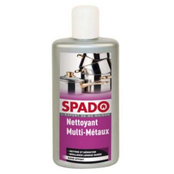 Nettoyant multi métaux cuivre alu inox protège désoxyde 250ml SPADO 3172350167096